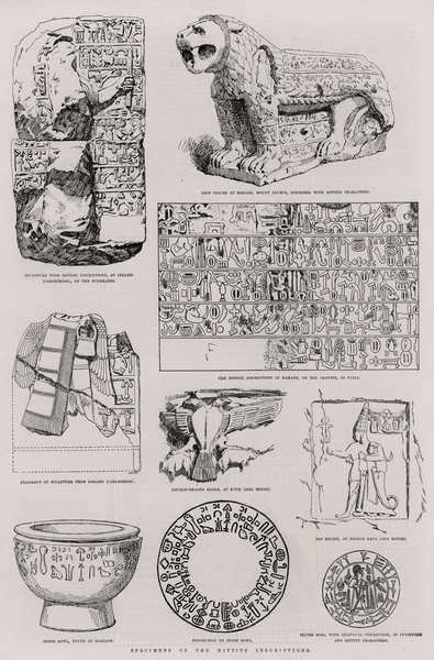 Specimens of the Hittite Inscriptions by English School